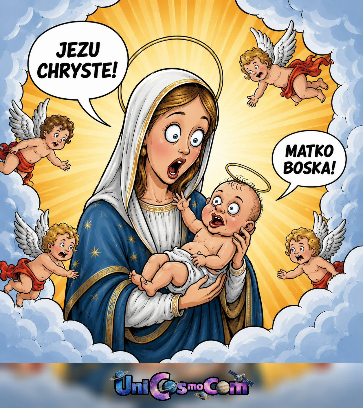 gdy się w końcu spotkają #maryja #jezus #bóg #wiara #wierzenia #mem