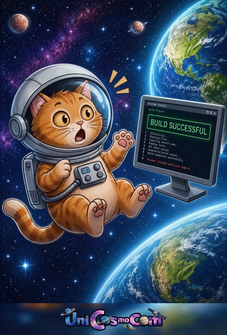 kosmiczne budowy – Mem internetowy w UniCosmoCom [#budowa #kosmiczna #mem]