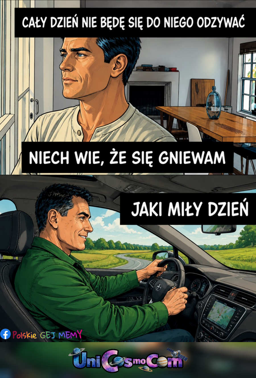 lepiej żebyś nie odzywał – Mem internetowy w UniCosmoCom [#mem #komiks #ciekawostka #gej #kłótnia]