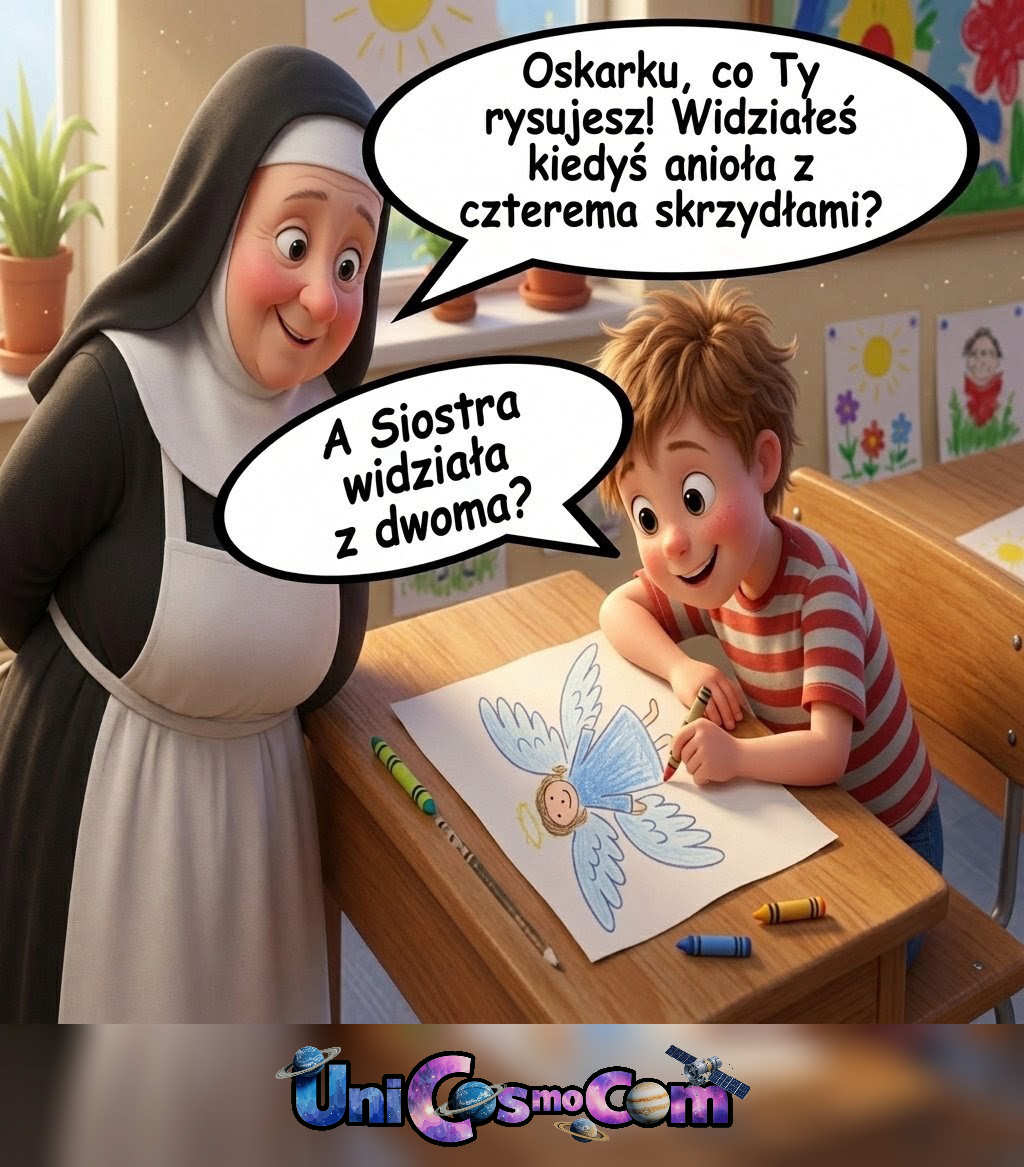 Mem post_93eee273ad2447a9 – Mem internetowy w UniCosmoCom [#mem #humor #komiks #anioł #kościół]