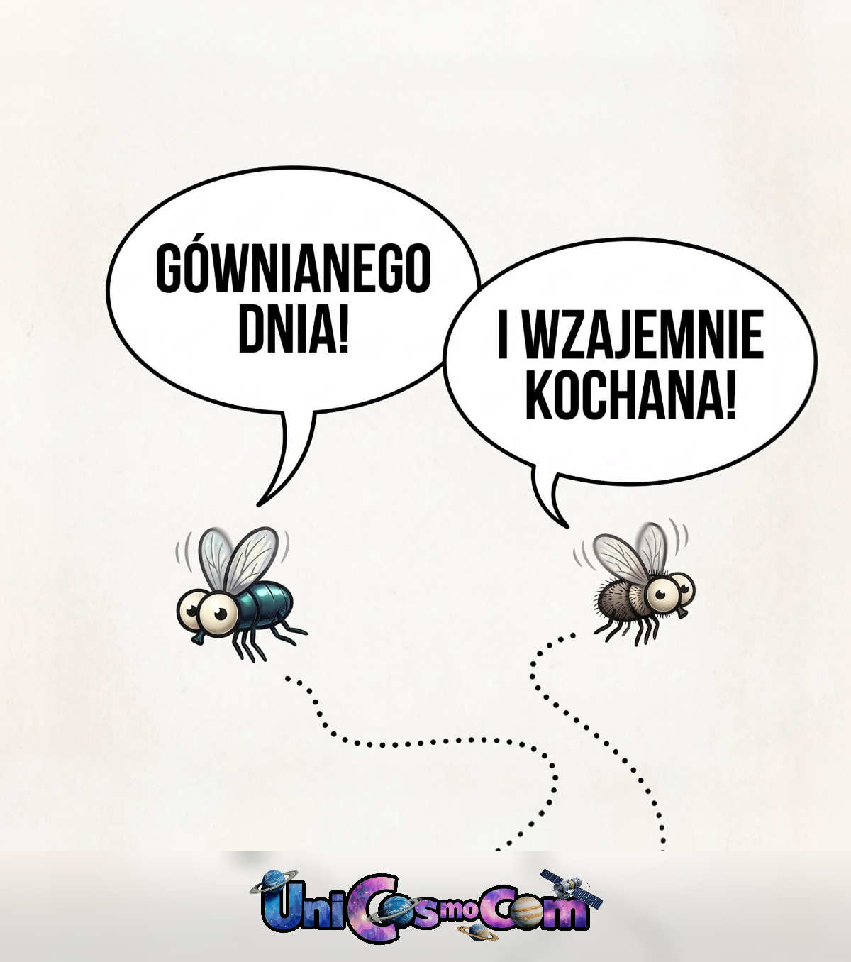 muchy – Mem internetowy w UniCosmoCom [#mem #muchy #śmieszne]