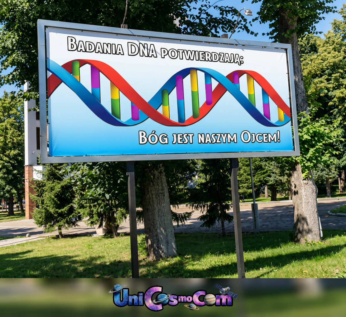 tylko w Polsce 😂 – Mem internetowy w UniCosmoCom [#mem #polska #katolik #katolicyzm #dna]